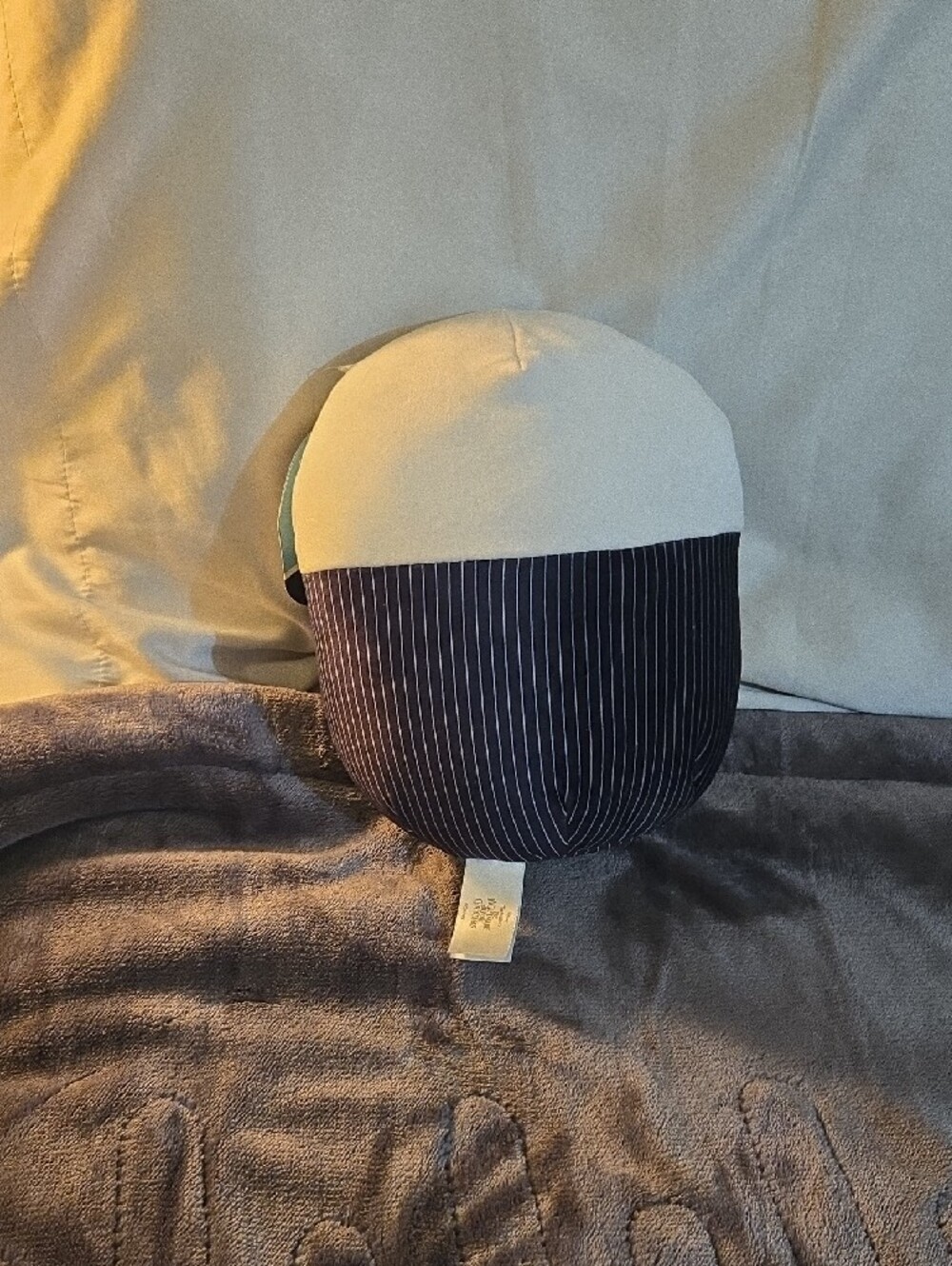 Nightmare Jack Skellington Plush Squishmallow With Soft Pumpkin - Black & White - Picture 2 of 4